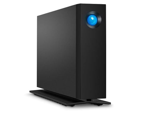 LaCie d2 Professional 10TB Desktop External Hard Drive in Black - USB 3.2 Gen 2
