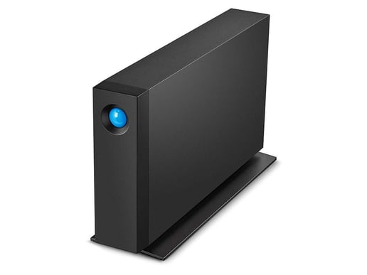 LaCie d2 Professional 10TB Desktop External Hard Drive in Black - USB 3.2 Gen 2