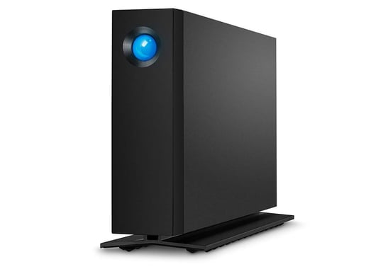 LaCie d2 Professional 10TB Desktop External Hard Drive in Black - USB 3.2 Gen 2
