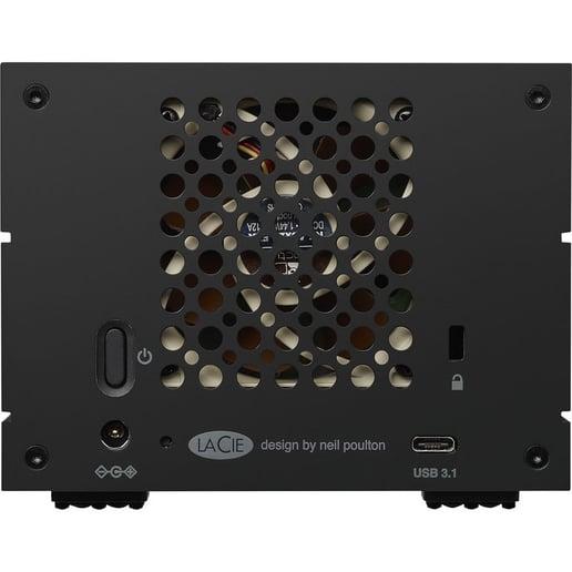 LaCie 2big RAID 16TB Desktop External Hard Drive in Black - USB 3.2 Gen 2
