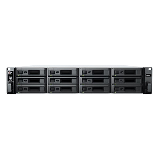 Synology RackStation RS2423RP+ 12-Bay Rackmount NAS Enclosure