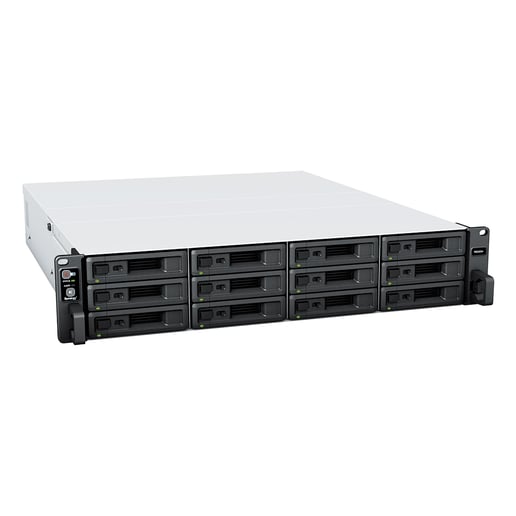 Synology RackStation RS2423RP+ 12-Bay Rackmount NAS Enclosure