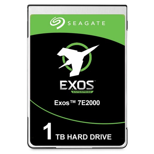 Seagate Exos 7E2000 1TB SATA III 2.5" Hard Drive - 7200RPM, 128MB Cache