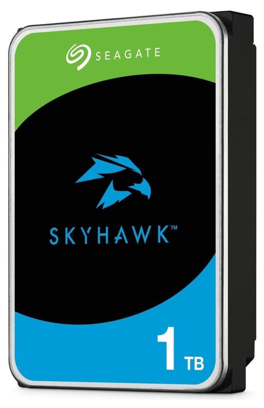 1TB Seagate SkyHawk 3.5" SATA III Hard Drive - 5400RPM, 256MB Cache