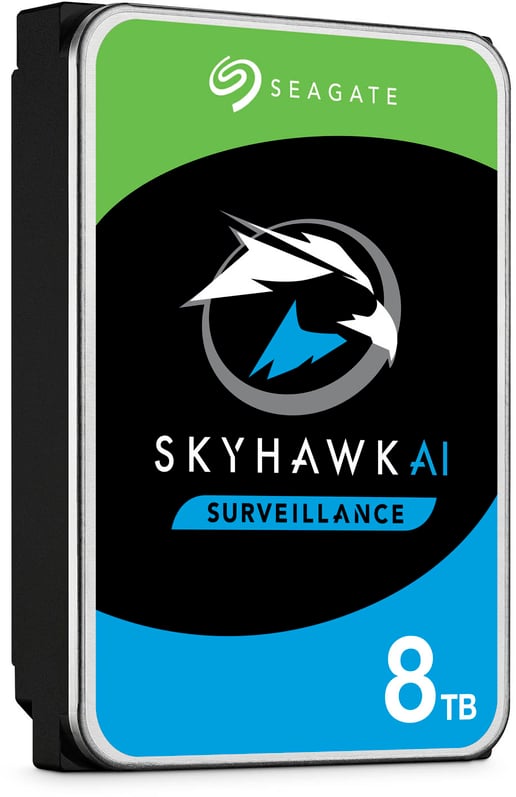 8TB Seagate SkyHawk AI 3.5" SATA III Hard Drive - 256MB Cache