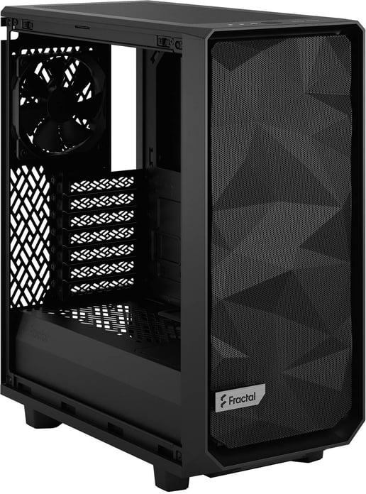 Fractal Meshify 2 Compact Mid Tower Gaming Case - Black 