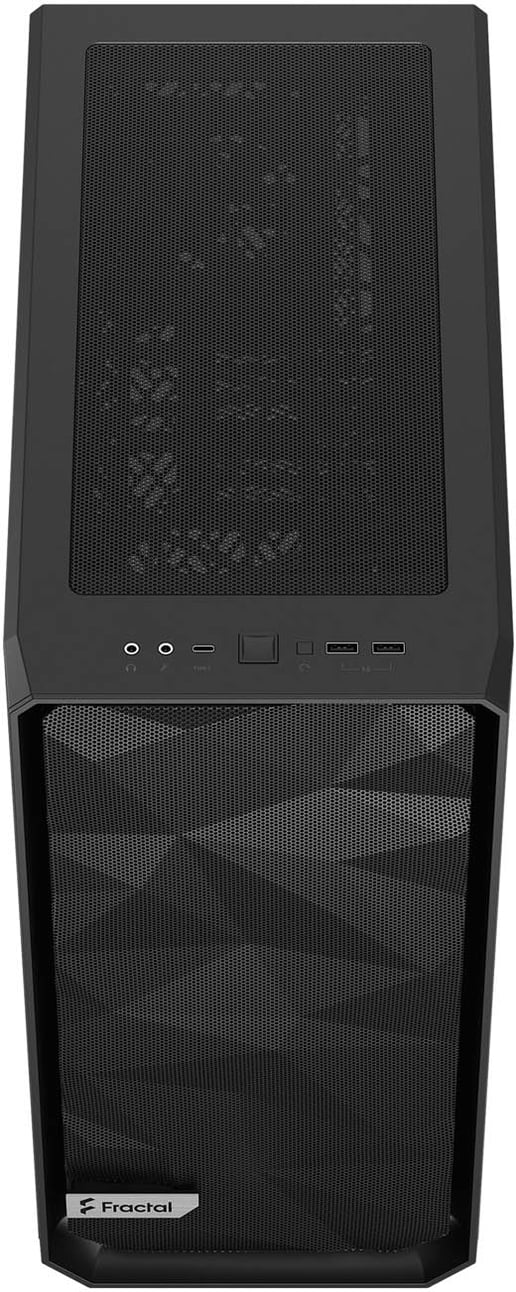 Fractal Meshify 2 Compact Mid Tower Gaming Case - Black 