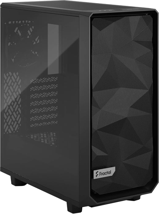 Fractal Meshify 2 Compact Mid Tower Gaming Case - Black 