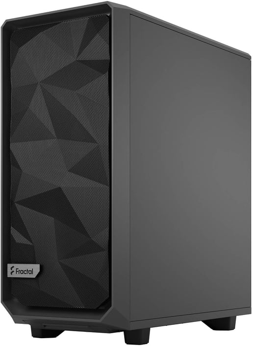 Fractal Design Meshify 2 Compact Mid Tower Gaming Case - Grey 