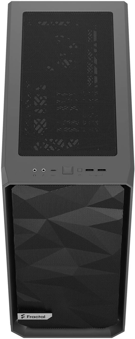Fractal Design Meshify 2 Compact Mid Tower Gaming Case - Grey 