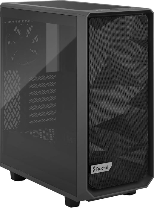 Fractal Design Meshify 2 Compact Mid Tower Gaming Case - Grey 