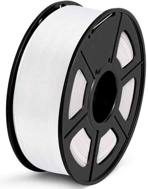 Sunlu PETG 3D Printer Filament in White, 1KG