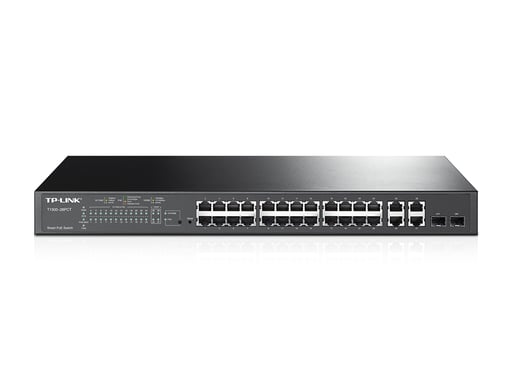 TP-Link T1500-28PCT (TL-SL2428P) 24-Port 100 Mbps Desktop Switch 