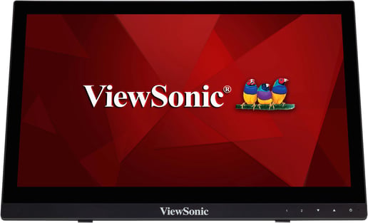 ViewSonic TD1630-3 15.6" 720p Monitor - VA, 60Hz, 12ms, Speakers, HDMI