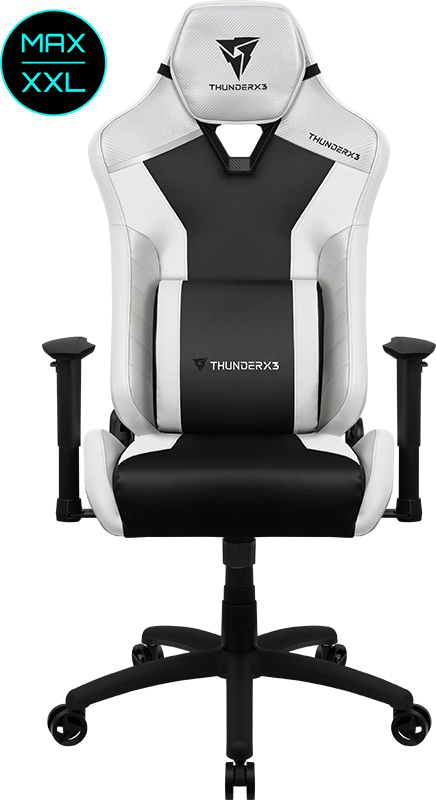 ThunderX3 TC3 MAX Gaming Chair in All White
