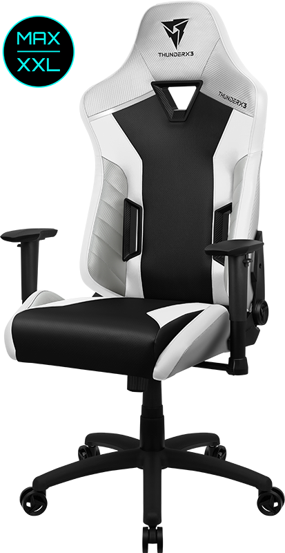 ThunderX3 TC3 MAX Gaming Chair in All White