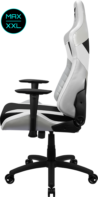 ThunderX3 TC3 MAX Gaming Chair in All White