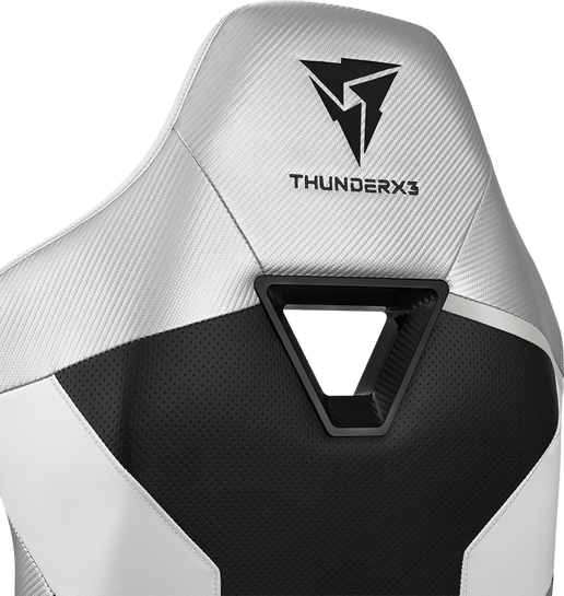 ThunderX3 TC3 MAX Gaming Chair in All White