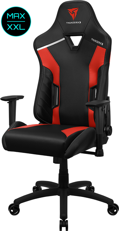 ThunderX3 TC3 MAX Gaming Chair in Ember Red