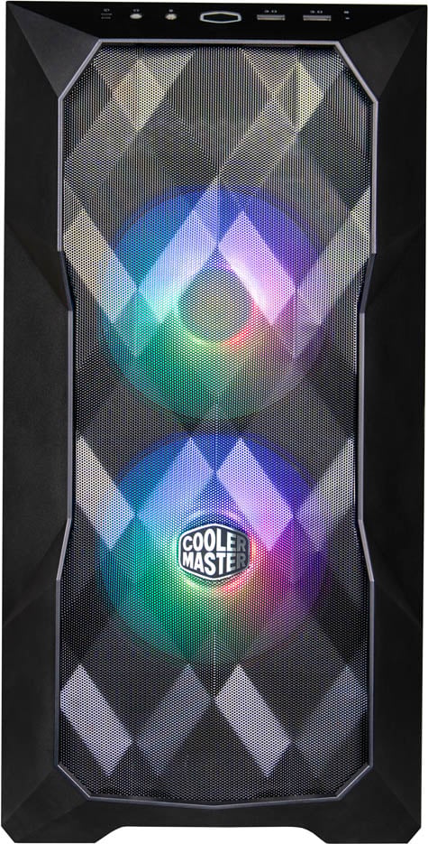Cooler Master MasterBox TD300 Mesh Mid Tower Case - Black 