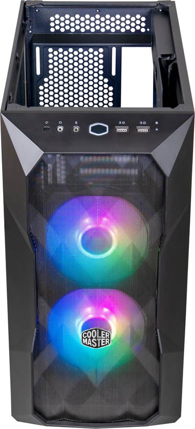 Cooler Master MasterBox TD300 Mesh Mid Tower Case - Black 