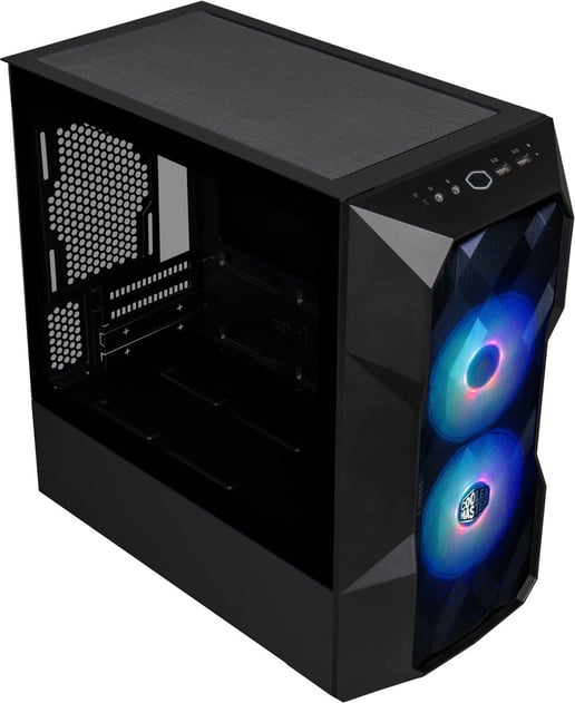 Cooler Master MasterBox TD300 Mesh Mid Tower Case - Black 