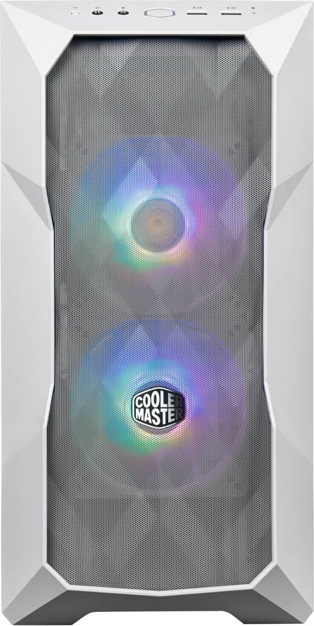 Cooler Master MasterBox TD300 Mesh Mid Tower Case - White 