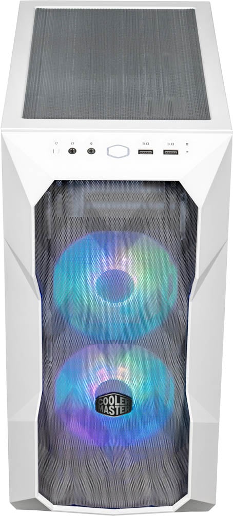 Cooler Master MasterBox TD300 Mesh Mid Tower Case - White 