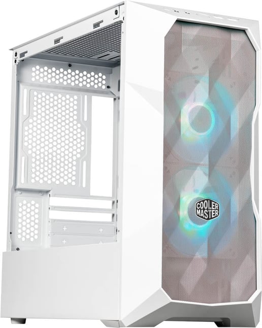 Cooler Master MasterBox TD300 Mesh Mid Tower Case - White 