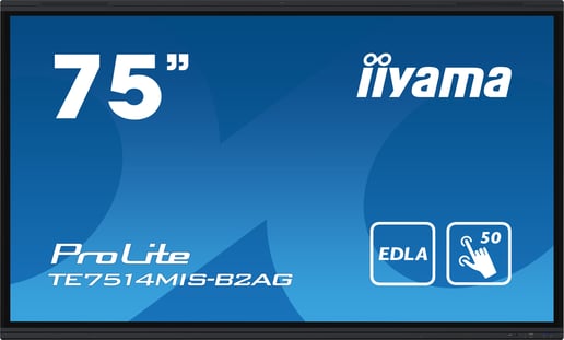 iiyama ProLite TE7514MIS-B2AG 75 inch 4K Interactive Touchscreen Display