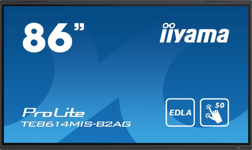 iiyama ProLite TE8614MIS-B2AG 86 inch 4K Interactive Touchscreen Display