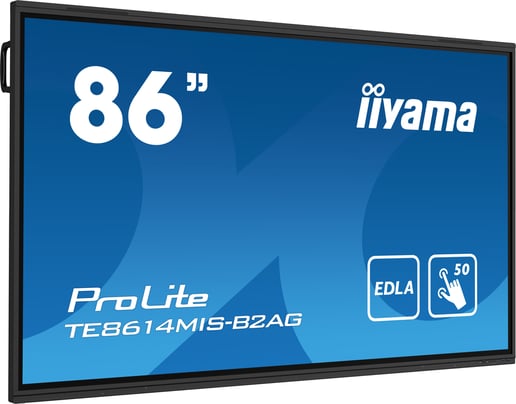 iiyama ProLite TE8614MIS-B2AG 86 inch 4K Interactive Touchscreen Display