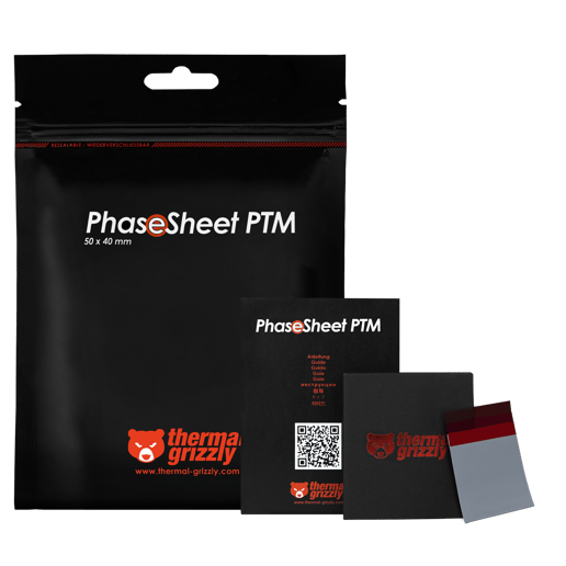 Thermal Grizzly PhaseSheet PTM - 50 x 40 mm
