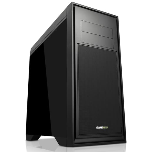 GameMax Titan Mid Tower Gaming Case - Black 