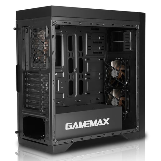 GameMax Titan Mid Tower Gaming Case - Black 