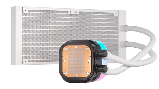 Corsair iCUE LINK TITAN 240 RX RGB 240mm All-in-One Liquid CPU Cooler in White