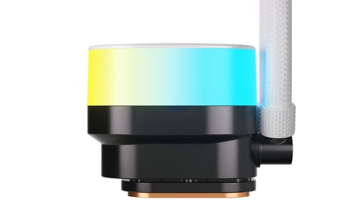 Corsair iCUE LINK TITAN 240 RX RGB 240mm All-in-One Liquid CPU Cooler in White