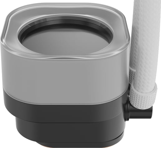 Corsair iCUE LINK TITAN 360 RX LCD 360mm AIO Liquid CPU Cooler in White