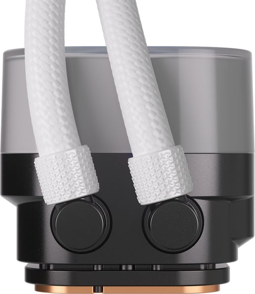 Corsair iCUE LINK TITAN 360 RX LCD 360mm AIO Liquid CPU Cooler in White