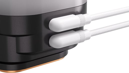 Corsair iCUE LINK TITAN 360 RX LCD 360mm AIO Liquid CPU Cooler in White