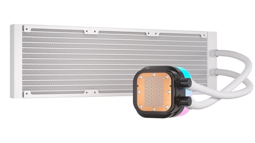 Corsair iCUE LINK TITAN 360 RX RGB 360mm All-in-One Liquid CPU Cooler in White