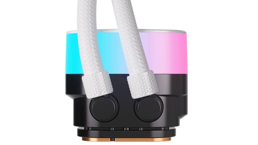 Corsair iCUE LINK TITAN 360 RX RGB 360mm All-in-One Liquid CPU Cooler in White