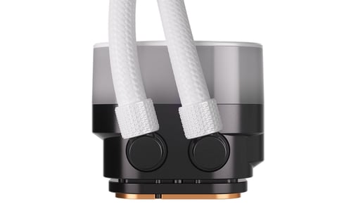 Corsair iCUE LINK TITAN 360 RX RGB 360mm All-in-One Liquid CPU Cooler in White