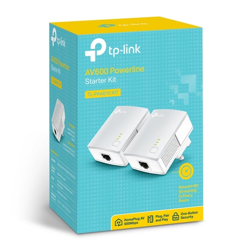 TP-Link TL-PA4010 V3 AV600 Powerline Kit 