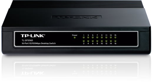 TP-Link TL-SF1016D 16-Port Desktop Switch 