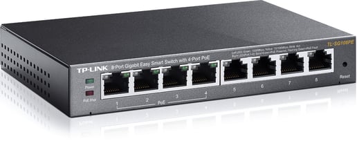 TP-Link TL-SG108PE 8-Port Gigabit Desktop Switch 