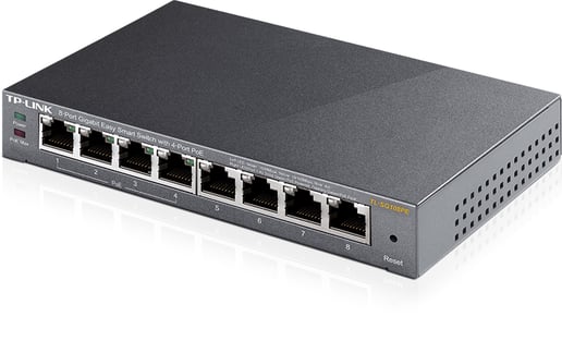 TP-Link TL-SG108PE 8-Port Gigabit Desktop Switch 