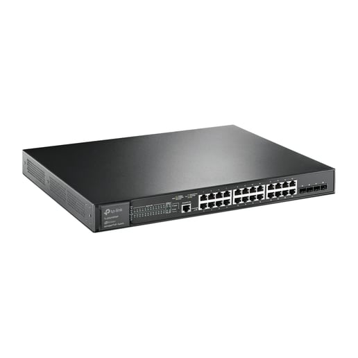 TP-Link TL-SG3428XMP JetStream 24-Port Gigabit Rackmount Switch 