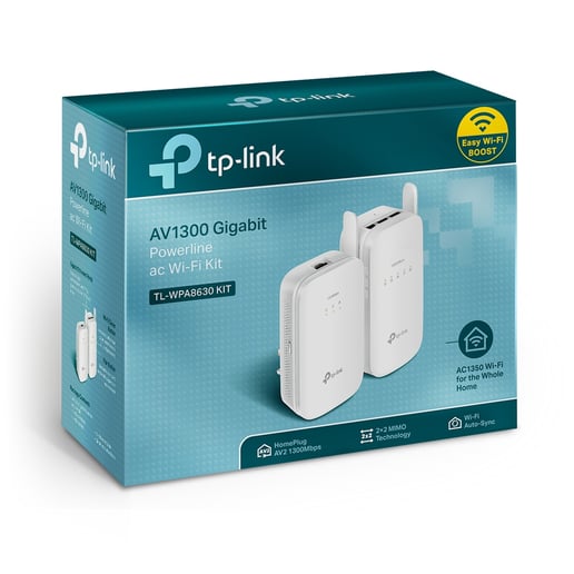 TP-Link TL-WPA8630 KIT v2 WiFi Powerline Kit 