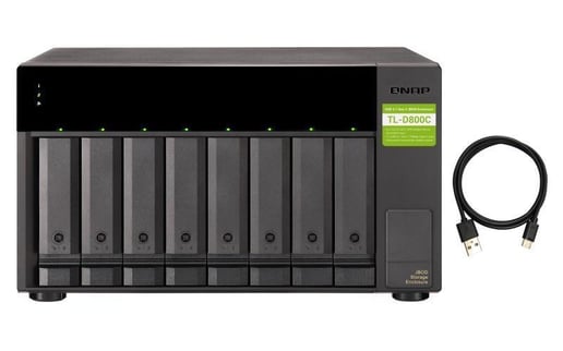 QNAP TL-D800C 8-Bay Desktop Expansion Enclosure